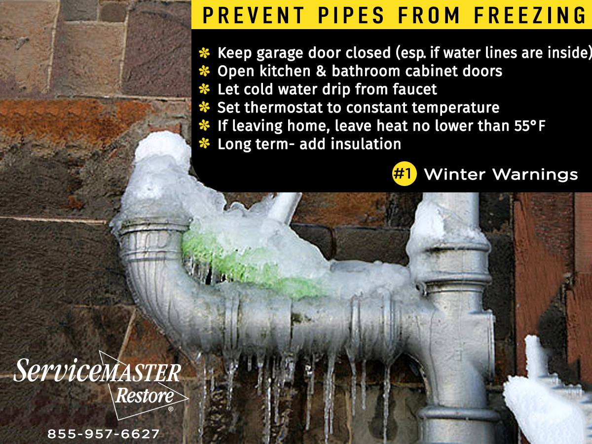 How to Prevent Frozen Pipes This Winter - What to Do If Pipes Freze